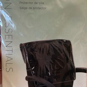 Betty Dain  Salon Essentials Clear Hair Chair Protectors. 2 count
